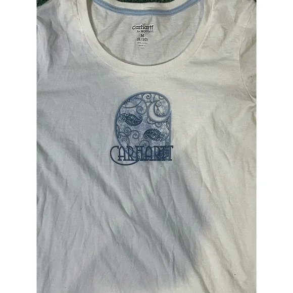 Vintage Carhartt Women's Graphic T-Shirt - Picture 2 of 3